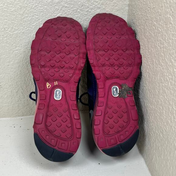 NIKE AIR MAX + 2012 NIGHT BLUE-MET SILVER-FIREBERRY Women’s SZ 10 [487679-400] - Picture 8 of 8